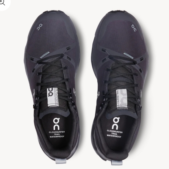 On Cloud Running Black Cloudsurfer Trail WP Shoes Men's 11.5 M New In Box